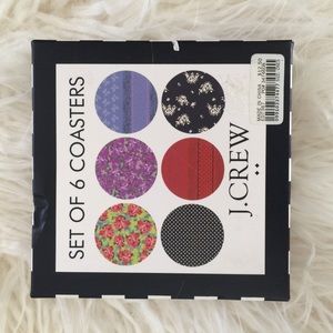 JCREW FACTORY COASTERS SET NIB